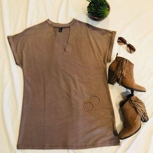 NWOT- T-Shirt Mini Dress- Size Small